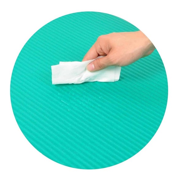 BalanceFrom Fitness GoCloud 1" Extra Exercise Yoga Mat w/Carrying Strap, Green - Picture 2 of 8